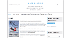 Desktop Screenshot of matt-higgins.com