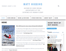 Tablet Screenshot of matt-higgins.com